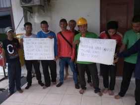 Belasan Karyawan PT NSP Meranti Demo, ini Sebabnya