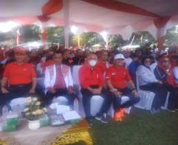 Pengrov Riau Apresiasi Pelaksanaan Kegiatan Festival Kampung Merah Putih di Sialangmunggu
