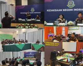 ASISTEN PENGAWASAN KEJAKSAAN TINGGI RIAU MELAKUKAN KUNJUNGAN KERJA DALAM RANGKA INSPEKSI UMUM TAHUN 2023 DI KEJAKSAAN NEGERI INDRAGIRI HULU
