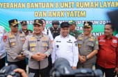 Gubernur dan Kapolda Riau Tinjau Pos Satkamling hingga Jembatan Panglima Sampul, Disambut Hangat Bupati Meranti