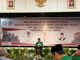 Tarmizi Tohor : Kami Akan Segera Bentuk IKA UIN Suska Disetiap Daerah