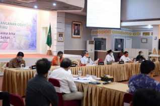 Gubri dan DPRD Gelar Rapat Pergeseran Anggaran Untuk Covid-19