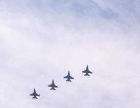 8 Pesawat F-16 TNI AU-US PACAF, Terbang Familiarisasi