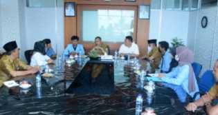 Wabup Bengkalis Sambut FKDM dan Mahasiswa KKN UNRI