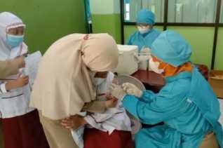 Vaksinasi Anak di Kota Pekanbaru sudah 32 Persen