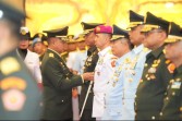 Panglima TNI Pimpin Peresmian Satuan Baru, Likuidasi, Sertijab, dan Kenaikan Pangkat Pati TNI