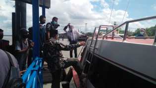Ketika Purnawirawan Polisi Protes Petugas di Pelabuhan Selatpanjang