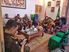 Aswas Kejati Riau Kunjungan Kerja ke Kejari Rokan Hilir Dalam Rangka Inspeksi Umum 2023