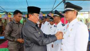 Pelantikan Kades di Pulau Burung, Wardan: Pemimpin Layaknya Akuarium