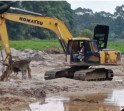 Belum Beberapa Minggu Dihentikan, Aktifitas Pertambangan Galian C Kembali Beroperasi.