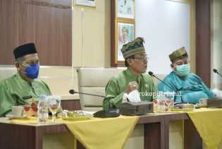 HM Wardan dan H.Syamsuddin Uti Pimpin Rapat Evaluasi Fisik dan Keuangan
