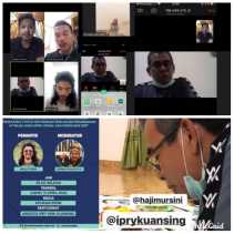 Diskusi ONLINE Ikatan Pelajar Riau Yogyakarta Kom. Kuansing tentang COVID-19 bersama Bupati Kuansing