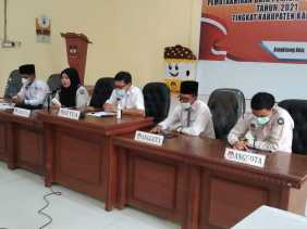 KPUD Kampar Gelar Rekapitulasi DPB Mei 2021, ini Hasilnya