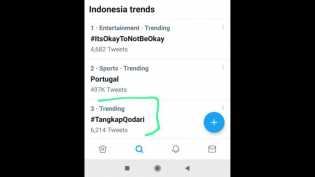 Seknas Jokpro, Tagar #TangkapQodari jadi Trending Topik
