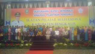 Dilantik Bupati Amril, Berikut Komposisi Kepengurusan IPMKB Pekanbaru 2017-2019