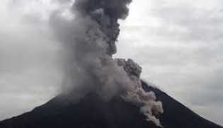 Sinabung Kembali Meletus, Sutopo: Tidak Ada Korban Jiwa