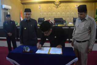 Langsungkan Dua Agenda, Wabup Hadiri Rapat Paripurna DPRD Kepulauan Meranti