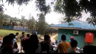 Tak Terima Dituduh Mencuri, Warga Talang Danto Geruduk Kantor Papam Kebun Tandun