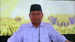 Menhan Prabowo: Kalau Terjadi Perang Kita Tidak Bisa Buru-Buru ke Supermarket Beli Alat Perang