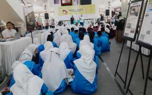 Ratusan Siswa SMA Padati Media Expo dan Festival PPID SPS Riau