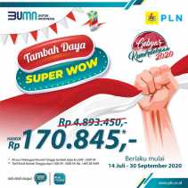 Tambah Daya Rp170 Ribuan, Diskon PLN Lewat Gebyar Kemerdekaan 2020