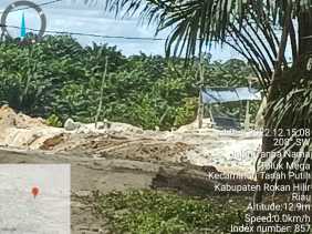 Ada Dugaan Tambang Pasir Ilegal di Rohil Dibekingi ?