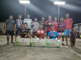 Kelompok Tani MJB Pangkalan Baru Gelar Turnamen Badminton Hadiah Jutaan Rupiah