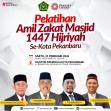 LAZ Swadaya Ummah, Taja Pelatihan Amil Zakat Masjid Se Kota Pekanbaru