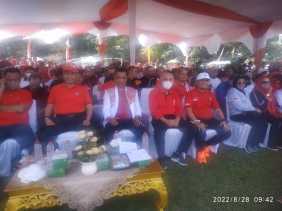 PIMRED MEDIA Gentaonline.com Apresiasi Kegiatan Kampung Merah Putih di Kelurahan Sialangmunggu.