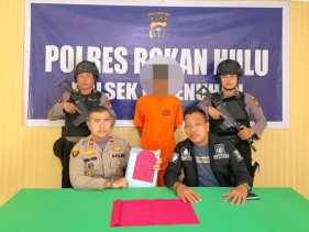 Pria Ini Dijebloskan Ke Sel Polsek Kepenuhan, Kasusnya Berat Banget