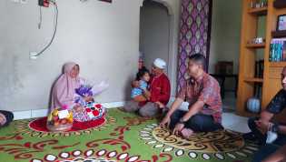 Peringati Hari Guru Nasional Ke 77, Dit Intelkam Polda Riau Bagikan Sembako dan Tali Asih