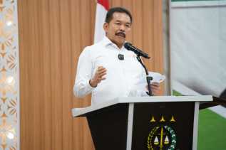Jaksa Agung ST Burhanuddin:  Sinergitas antara Kejaksaan RI dan TNI  Sangat Diperlukan dalam Penanga