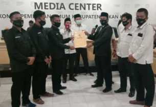 KPU Rohil Tetapkan 398.656 DPS untuk Pilkada 2020