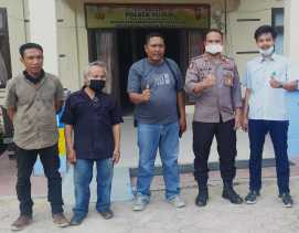 Sambut Kunjungan LPK Riau dan Insan Pers, Kapolsek Pujud: Kita Bisa Besar Lewat Ujung Pena Mereka