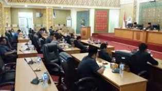 Rapat Paripurna Pandangan Fraksi Terhadap Ranperda APBD Pelalawan 2017