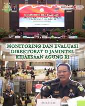 MONITORING DAN EVALUASI KEGIATAN PENGAMANAN PEMBANGUNAN STRATEGIS DI KEJAKSAAN TINGGI RIAU