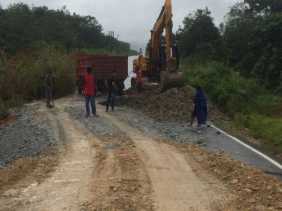 Gubri Perintahkan Kadis PUPR Segera Atasi Jalan Amblas Menuju Candi Muara Takus