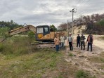 Polres Kampar Bersama Kodim 0313 KPR Sasar Galian C di Salo Timur