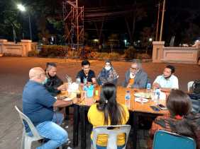 Janpri Faisal dan sejumlah aktivis dampingi kunjungan Ketua Komnas PA di Pekanbaru