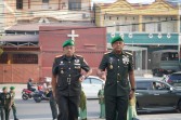 Pasi Intel Kodim 0321/Rohil Hadiri Pemusnahan Barang Bukti 79 Perkara di Kejari Rohil