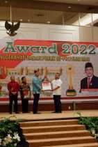 PT SPR Raih Juara I KI Riau Award 2022 Kategori BUMD. Alhamdulillah BUMD yg MoU dg SMSI Riau.