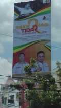 Baliho Tidar Penuhi Tiang-tiang Reklame Pemko Pekanbaru, Ada Apa ?