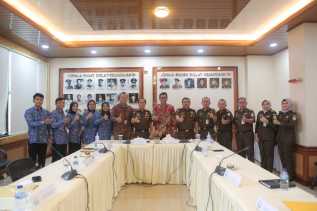Kepala Badan Pendidikan dan Pelatihan Kejaksaan RI  Menerima Audiensi Anggota Ombudsman RI