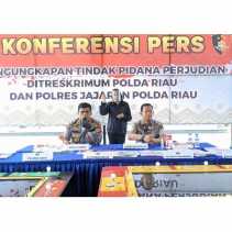 Polda Riau Ringkus 228 Orang Terkait Kasus Judi Online