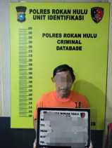 Polres Rohul Ringkus Seorang Kakek, Karena Tega Cabuli Cucunya Berusia Enam Tahun Sebanyak Lima Kali