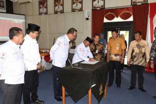 Pelantikan PMI Kampar, Yusri Ketua yang Baru