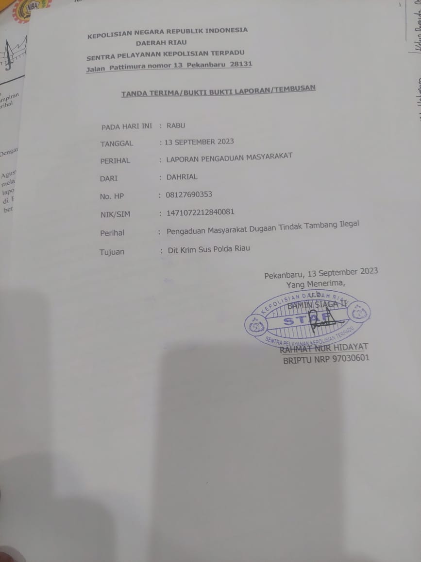 Kades dan Oknum Kadus Fauzi  Diduga Terlibat Mafia Aquari di Desa Teluk Kenidai Kampari