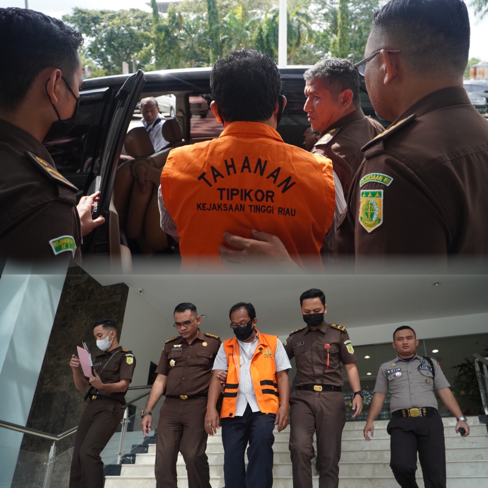 PENAHANAN TERSANGKA DZ DALAM DUGAAN KORUPSI APBD KABUPATEN INDRAGIRI HULU TAHUN 2005-2008i