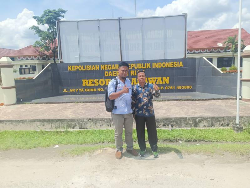 Kepala Desa Pesaguan Kecamatan Pangkalan Lesung dilaporkan Ke Pihak Berwajib Dugaan Kasus Korupsii