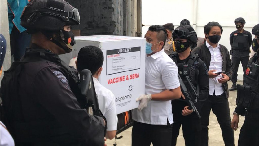 Vaksin Tahap Kedua Telah Didistribusikan ke Kuansing, Siak dan Bengkalis Vaksin Tahap Kedua Telah Didistribusikan ke Kuansing, Siak dan Bengkalisi